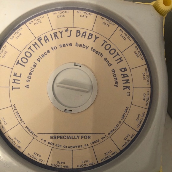 Vintage New The Tooth Fairy’s Baby Tooth Bank new in box - Picture 2 of 8